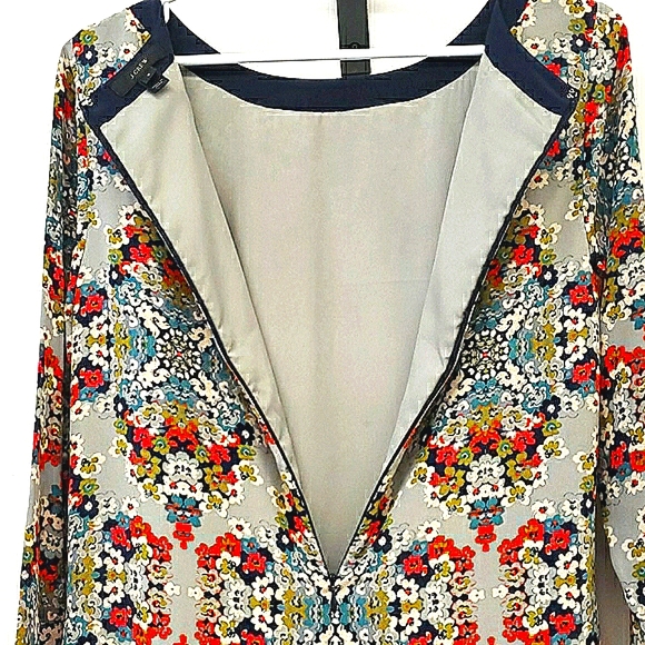 J. CREW Silk Shift Dress - Picture 3 of 7